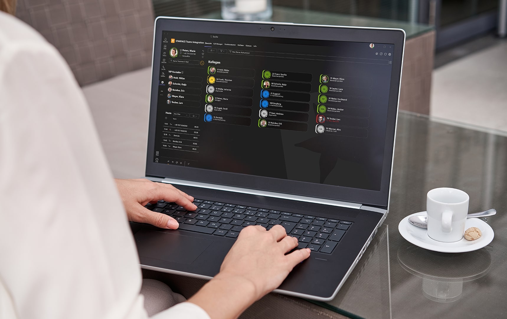 Ab sofort ist für die STARFACE UCC-Plattformen die„STARFACE MS Teams Integration“verfügbar. Ab sofort ist für die STARFACE UCC-Plattformen die„STARFACE MS Teams Integration“verfügbar.