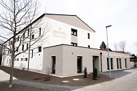 Aussenansicht der VILA VITA Team-Lodge (VILA VITA Pannonia Pamhagen)