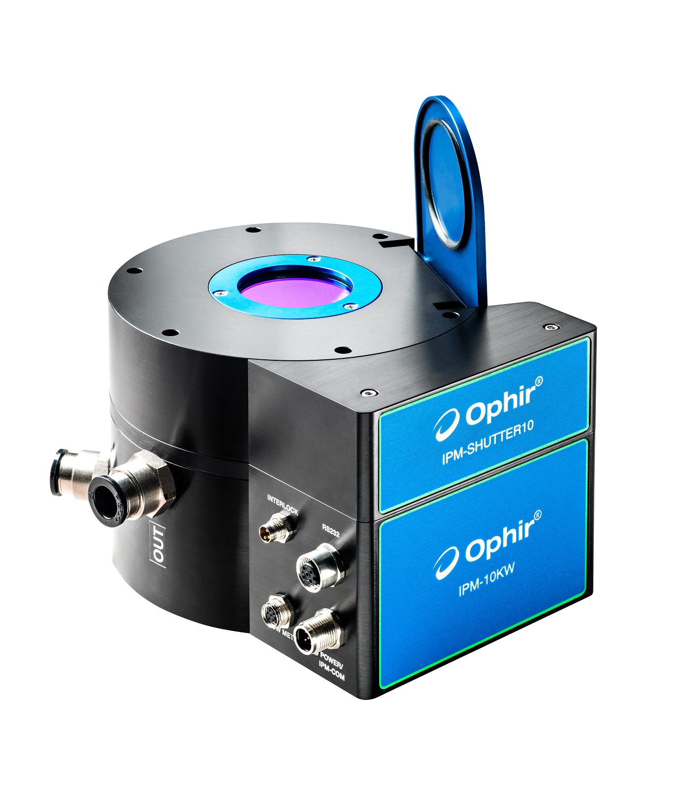 Der Ophir IPM-10KW Leistungssensor für industrielle Hochleistungslaser von MKS Instruments. (Bildquelle: @Ophir) Der Ophir IPM-10KW Leistungssensor für industrielle Hochleistungslaser von MKS Instruments. (Bildquelle: @Ophir)