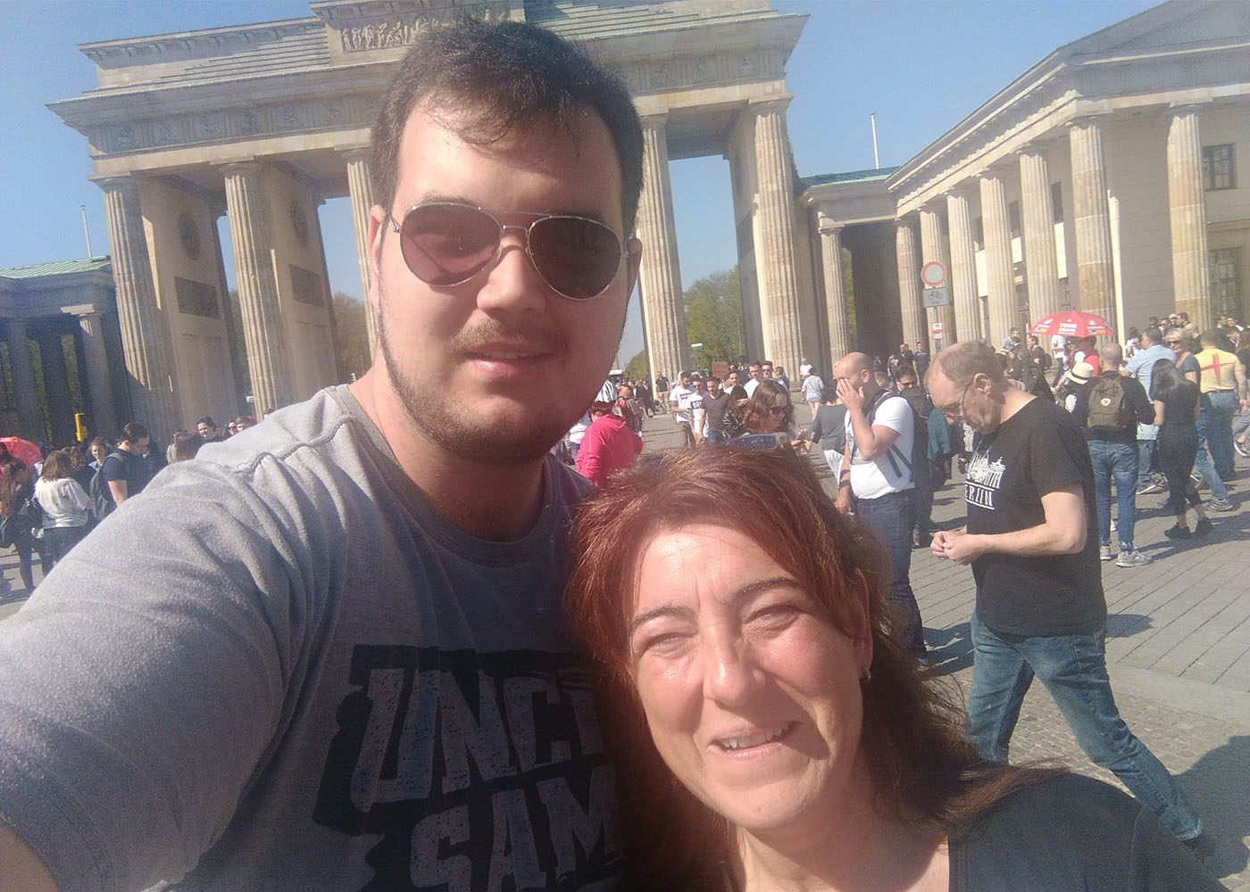 Der 24-jährige Marvin mit seiner Mutter Maria. (Bildquelle: Maria Pimenta) Der 24-jährige Marvin mit seiner Mutter Maria. (Bildquelle: Maria Pimenta)