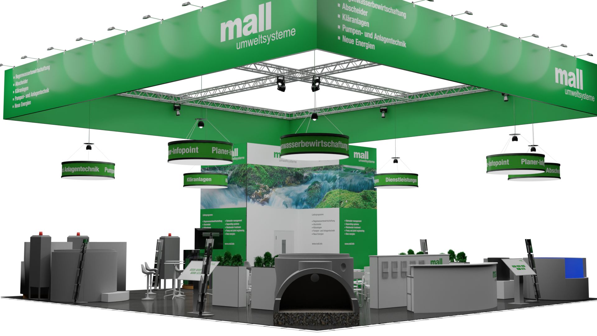 Auf der IFAT zeigt Mall seine Neuheiten und Weiterentwicklungen.