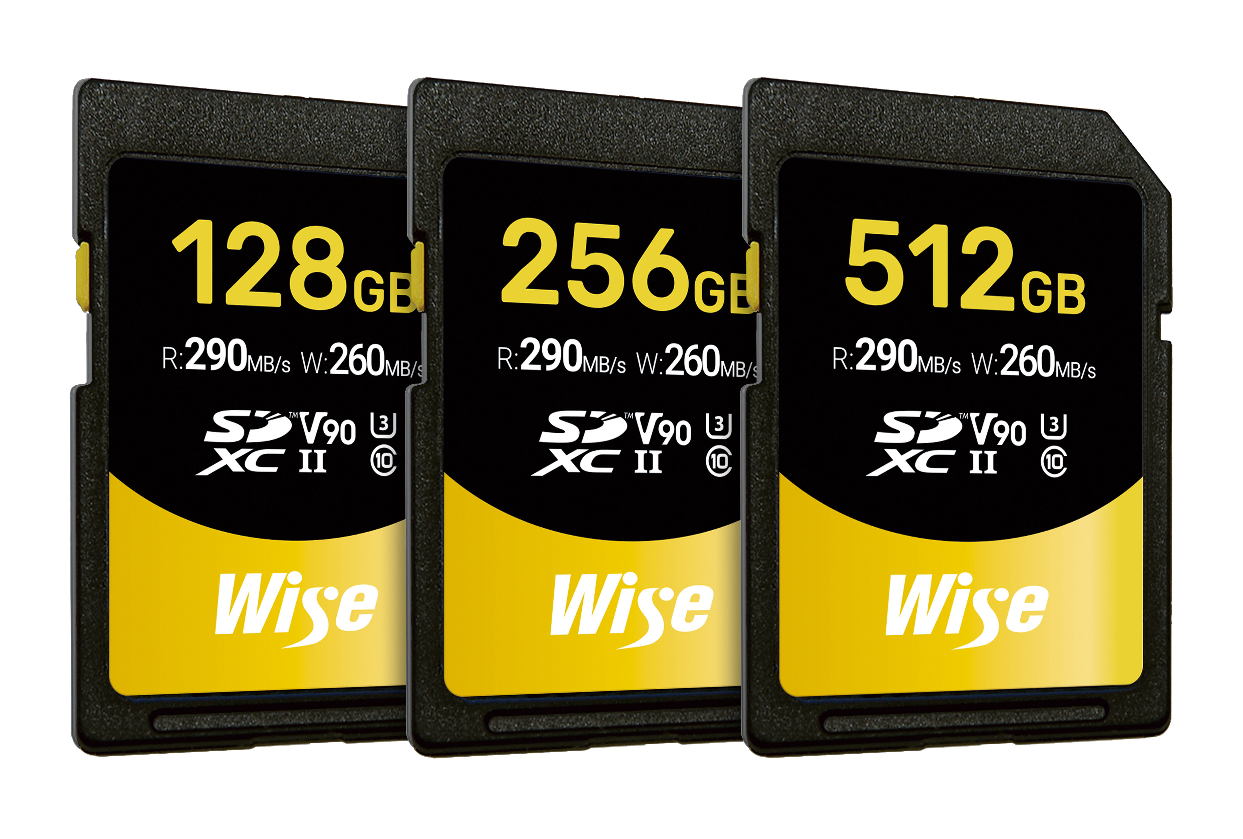 Wise SD-N-Speicherkarten mit V90 Wise SD-N-Speicherkarten mit V90