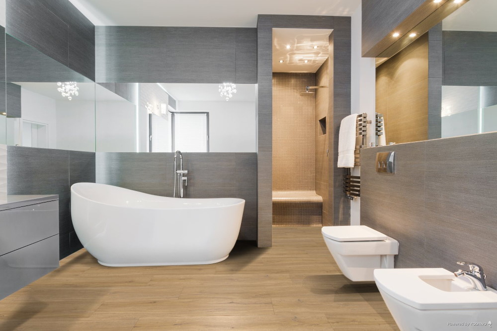 Mit HARO Disano Smart Aqua bringen sie Optik und Haptik echten Holzbodens in Ihr Badezimmer Mit HARO Disano Smart Aqua bringen sie Optik und Haptik echten Holzbodens in Ihr Badezimmer