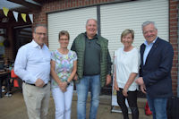 v.l.: Reiner Breuer, Grit Andersen (TCW), Bernd Hammschmidt (TCW), Vera Hausotter (TCW), Arno Jansen