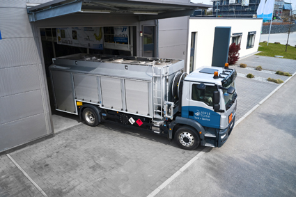 Jehle Technik hat kräftig investiert und die neuen MAN und Mercedes Tankfahrzeuge mitentwickelt