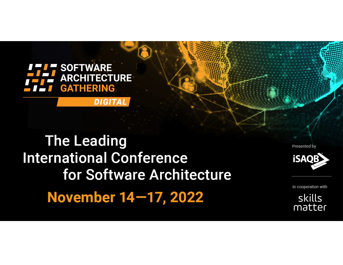Software Architecture Gathering - Digital 2022 - Call for Papers ist eröffnet Software Architecture Gathering - Digital 2022 - Call for Papers ist eröffnet