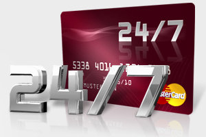 Die Prepaid Kreditkarte Mastercard 24/7 