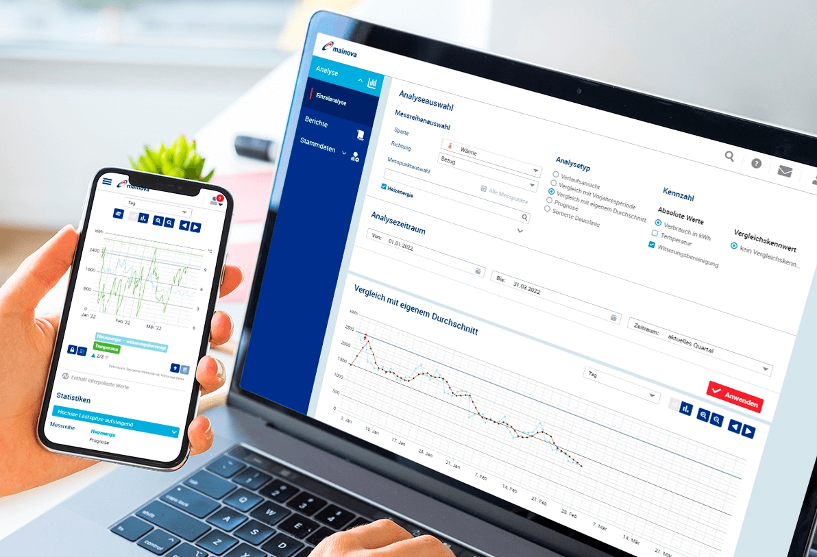 Das HKVO- und FFVAV-konforme Portal im Corporate Design von Mainova