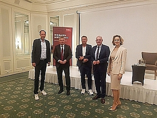 v.l.n.r.: Stefan Engstfeld, Bodo Löttgen, Christof Rasche, André Stinka und Eva Blank, Rechte by DIE v.l.n.r.: Stefan Engstfeld, Bodo Löttgen, Christof Rasche, André Stinka und Eva Blank, Rechte by DIE