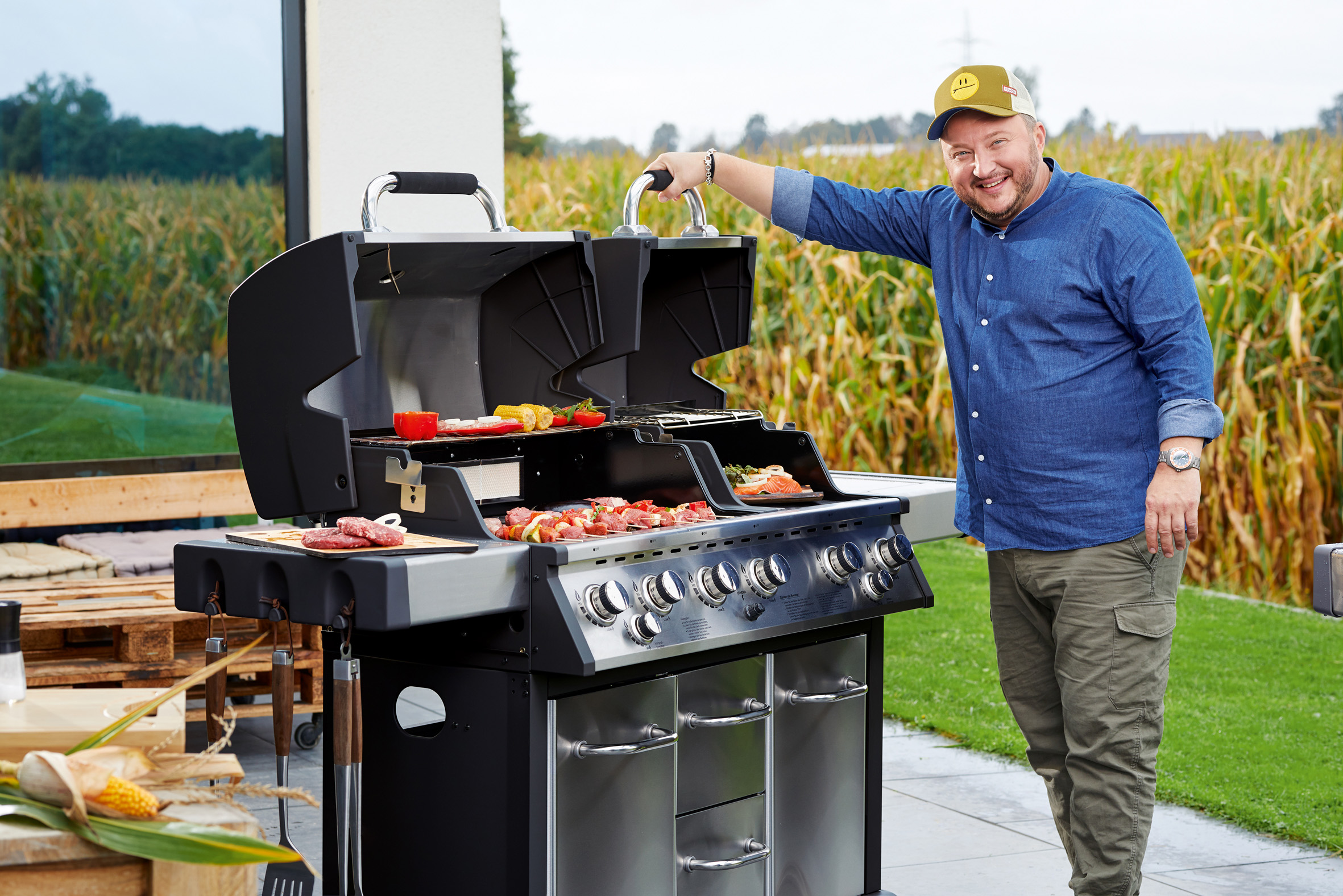 Fernsehkoch Sebastian Lege:„Dieser Gasgrill trifft immer den richtigen Geschmack"