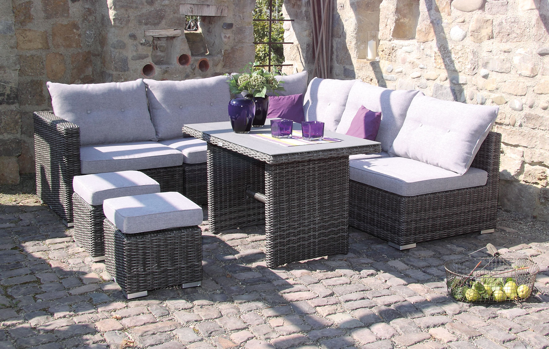 acamp Gartenlounge sicilia 8-teilig acamp Gartenlounge sicilia 8-teilig