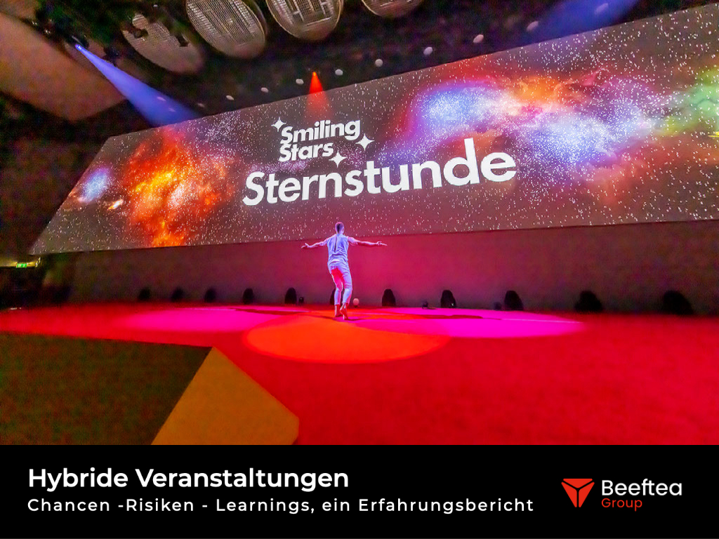 Inszinierung einer hybriden Veranstaltung (Die Bildrechte liegen bei dem Verfasser der Mitteilung.)