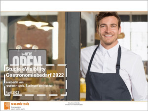 Studie eVisibility Gastronomiebedarf 2022