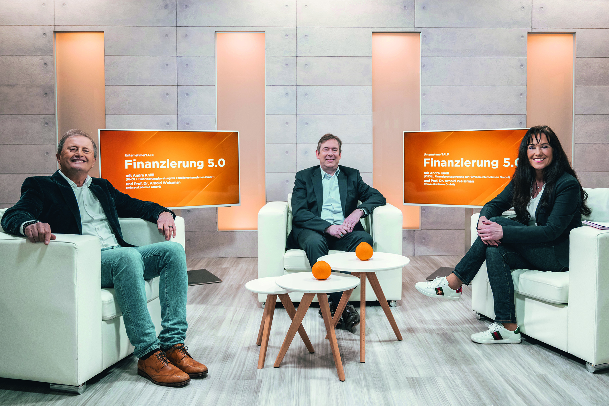 Prof. Dr. Arnold Weissman, André Knöll & Gastgeberin Sabine Michel (Bild: smic! Events & Marketing) Prof. Dr. Arnold Weissman, André Knöll & Gastgeberin Sabine Michel (Bild: smic! Events & Marketing)