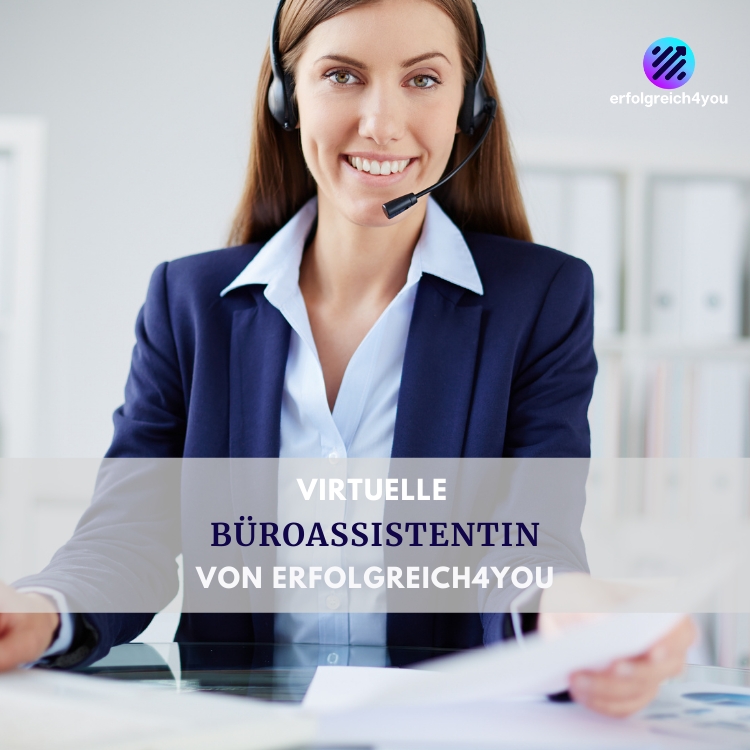 Virtuelle Büroassistentin von Erfolgreich4you (Die Bildrechte liegen bei dem Verfasser der Mitteilung.) Virtuelle Büroassistentin von Erfolgreich4you (Die Bildrechte liegen bei dem Verfasser der Mitteilung.)