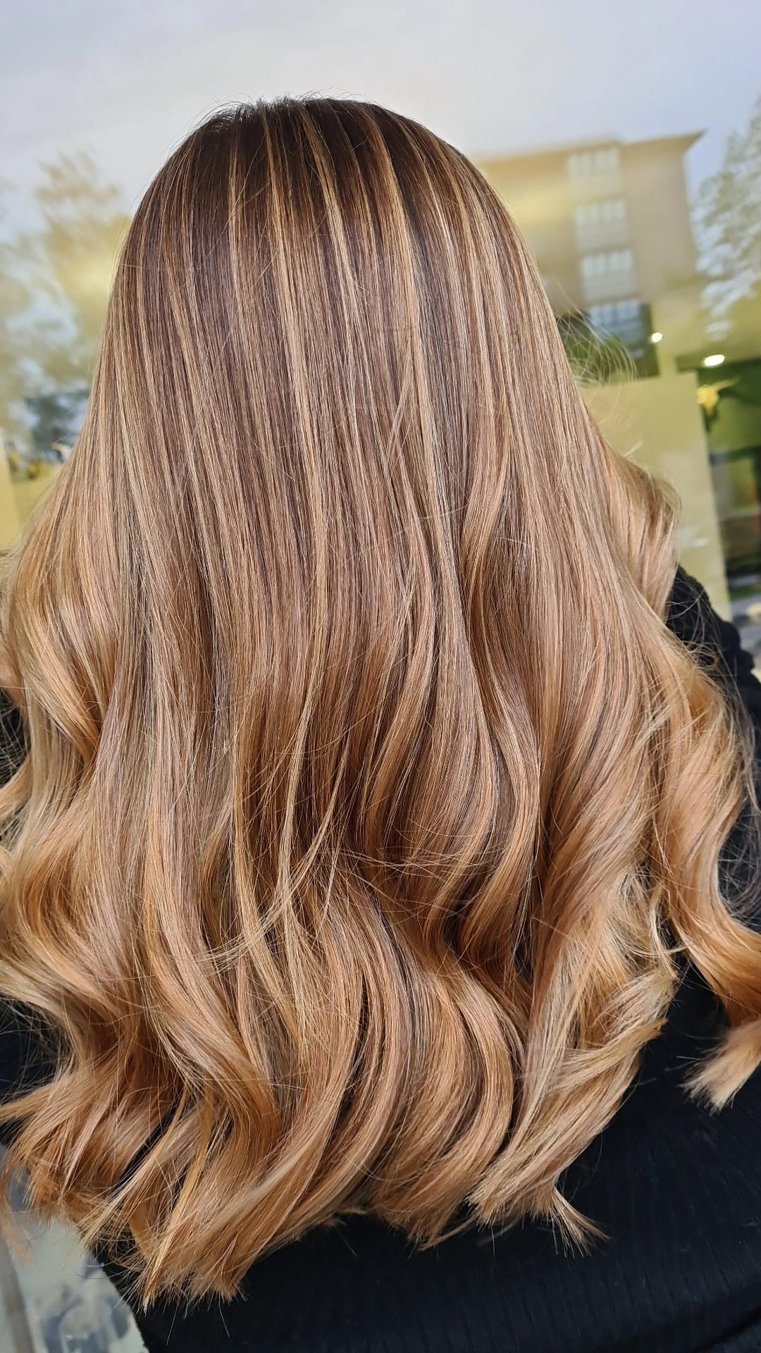 Strahlende Balayage Töne (Die Bildrechte liegen bei dem Verfasser der Mitteilung.)