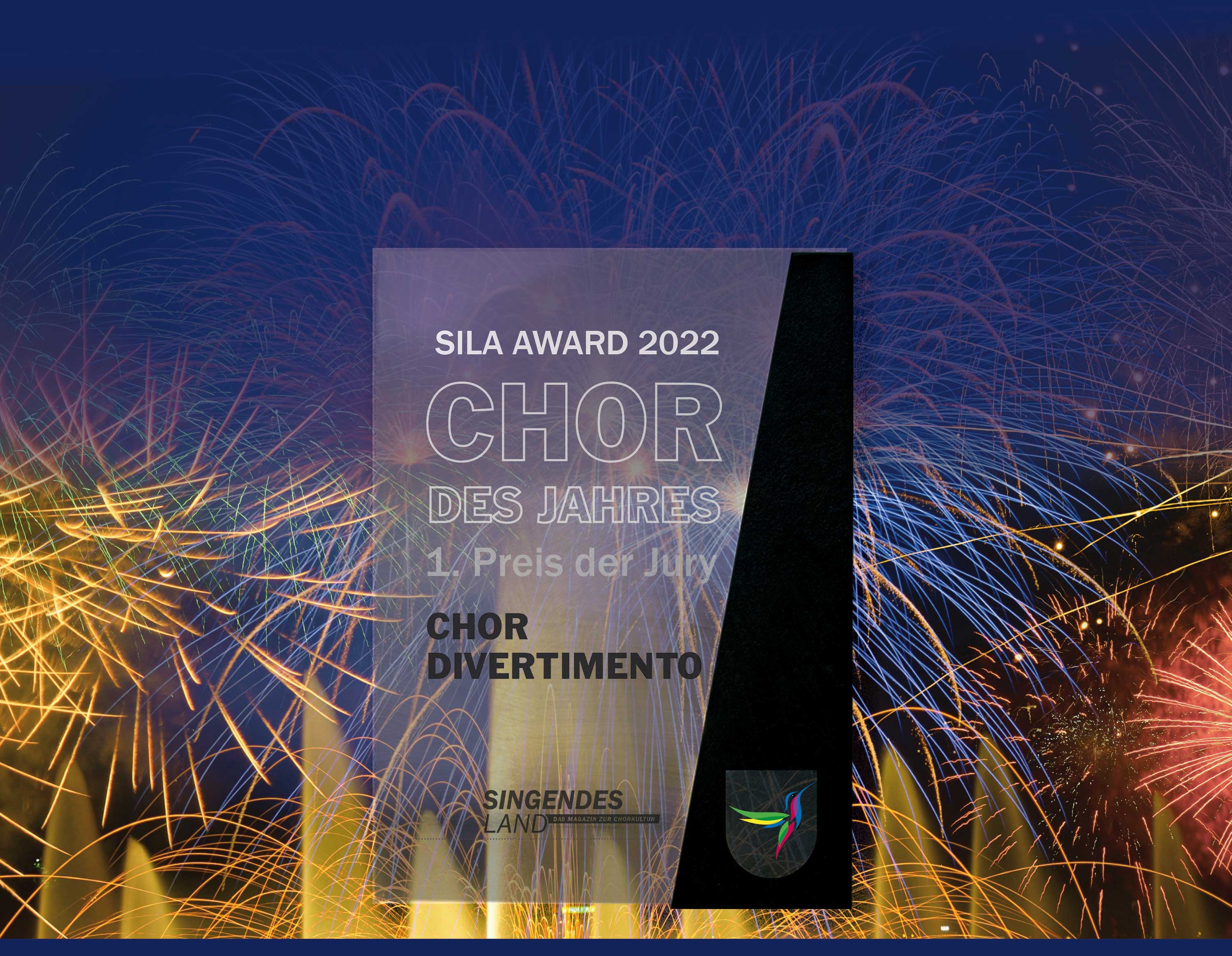 Der Chor Divertimento aus dem Kreis-Chorverband Altenkirchen ist 'Chor des Jahres 2022'. (Bildquelle: Illustration: Chorverband Rheinland-Pfalz)