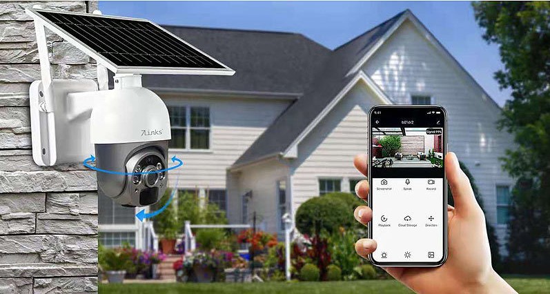 7links LTE-Pan-Tilt-Überwachungskamera IPC-710.lte, Full HD, Akku, Solarpanel, IP65, www.pearl..de (Die Bildrechte liegen bei dem Verfasser der Mitteilung.) 7links LTE-Pan-Tilt-Überwachungskamera IPC-710.lte, Full HD, Akku, Solarpanel, IP65, www.pearl..de (Die Bildrechte liegen bei dem Verfasser der Mitteilung.)