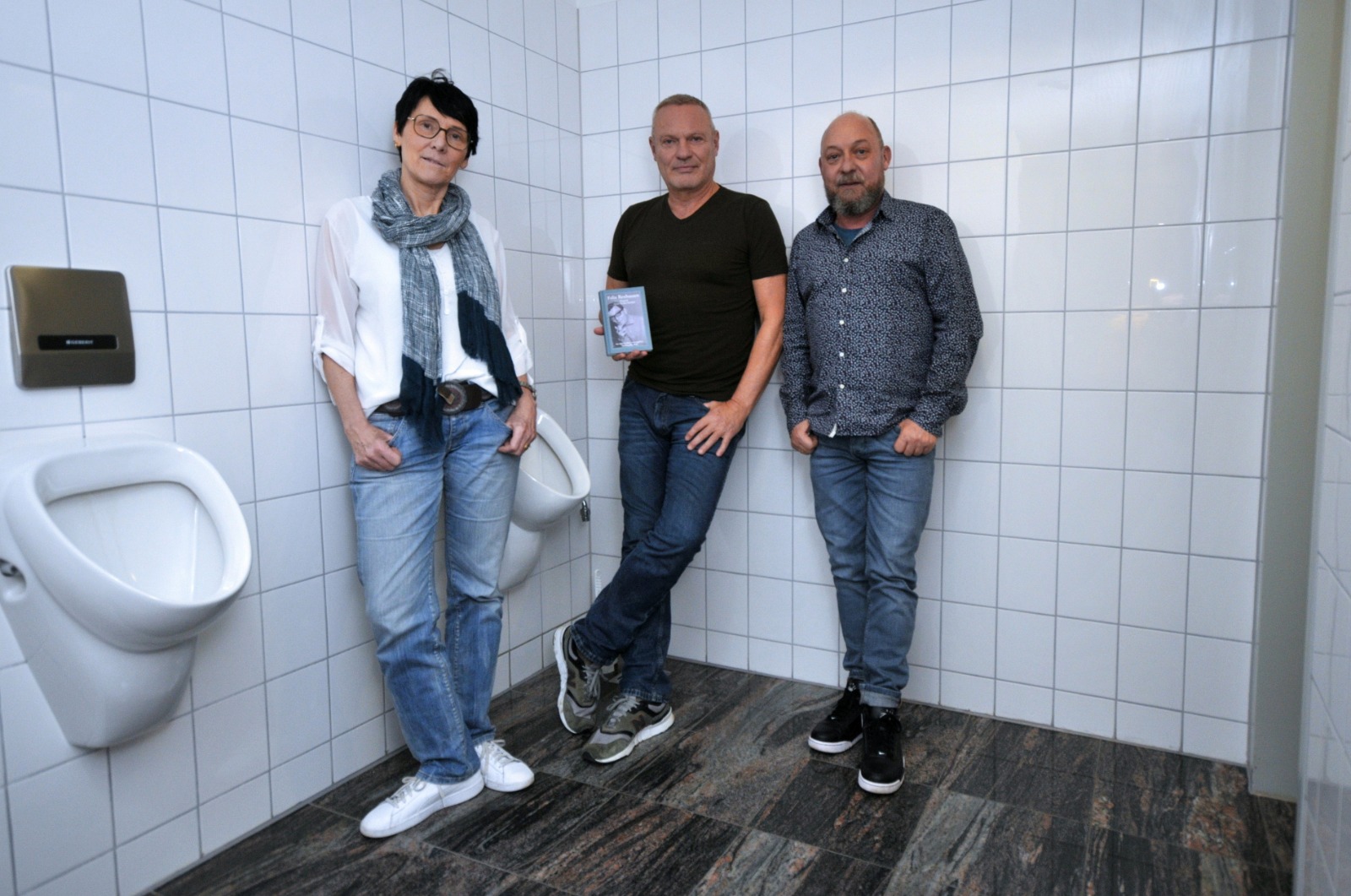 v.l.n.r. Phillis Fermer, Klaus Nierhoff, Hilmar Kerp