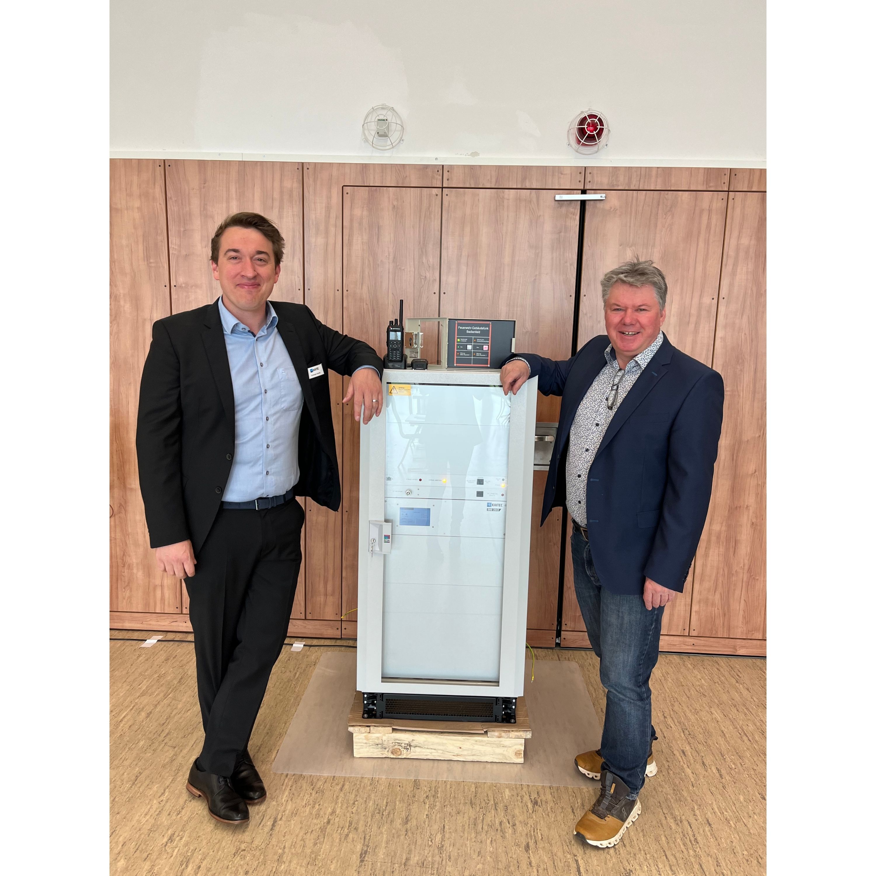 Christoph Schmitt Geschäftsführer Kaitec GmbH und Wolfgang Scholz Geschäftsführer WS com solutions Christoph Schmitt Geschäftsführer Kaitec GmbH und Wolfgang Scholz Geschäftsführer WS com solutions