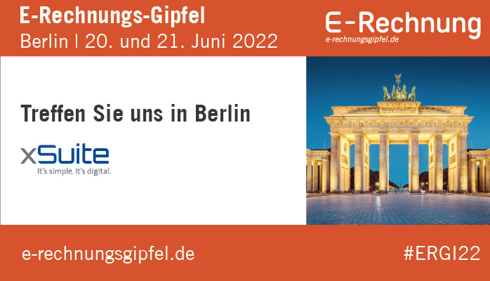 xSuite Group auf dem E-Rechnungs-Gipfel 2022 (Bildquelle: xSuite Group) xSuite Group auf dem E-Rechnungs-Gipfel 2022 (Bildquelle: xSuite Group)