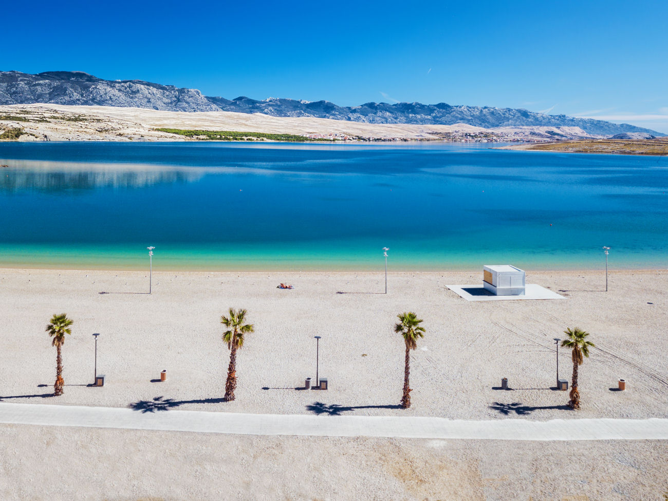 Strand auf der Insel Pag, Foto: A.Gospic/KZT