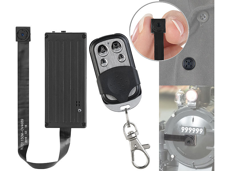 Somikon Mobile 4K-Knopf-Sicherheitskamera DV-400.mini, Bewegungserkennung, www.pearl.de (Die Bildrechte liegen bei dem Verfasser der Mitteilung.) Somikon Mobile 4K-Knopf-Sicherheitskamera DV-400.mini, Bewegungserkennung, www.pearl.de (Die Bildrechte liegen bei dem Verfasser der Mitteilung.)
