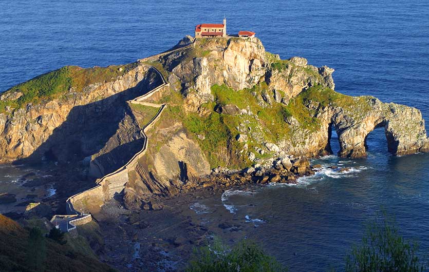 Erlebe-Reisen Nordspanien - San Juan de Gaztelugatxe (Die Bildrechte liegen bei dem Verfasser der Mitteilung.)