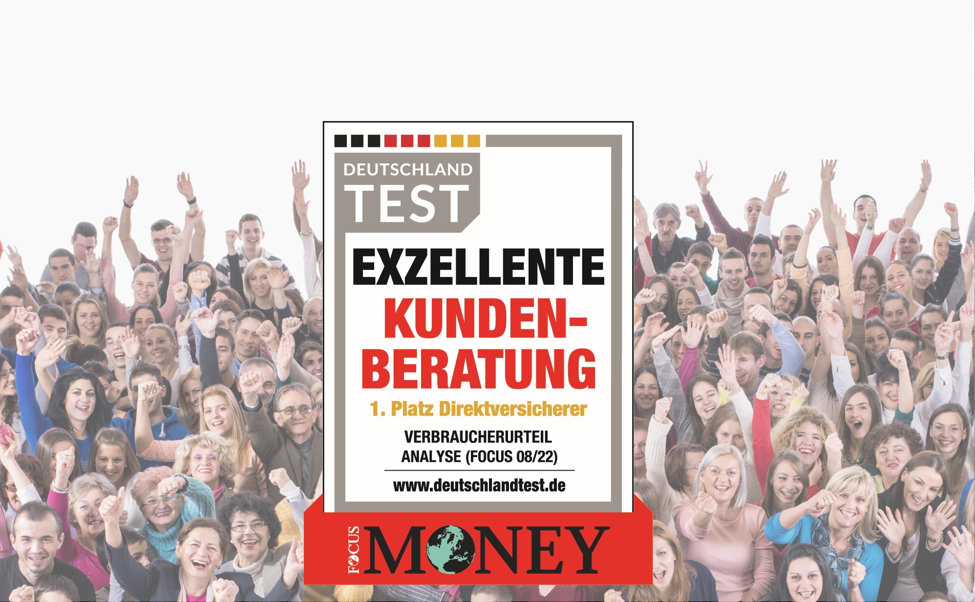 Die Sparkassen DirektVersicherung wurde für ihre exzellente Kundenberatung ausgezeichnet. (Die Bildrechte liegen bei dem Verfasser der Mitteilung.)