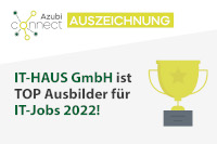 IT-HAUS GmbH: Top Ausbilder für IT-Jobs 2022 IT-HAUS GmbH: Top Ausbilder für IT-Jobs 2022