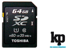 SDXC von Toshiba bei K&P electronic GmbH SDXC von Toshiba bei K&P electronic GmbH