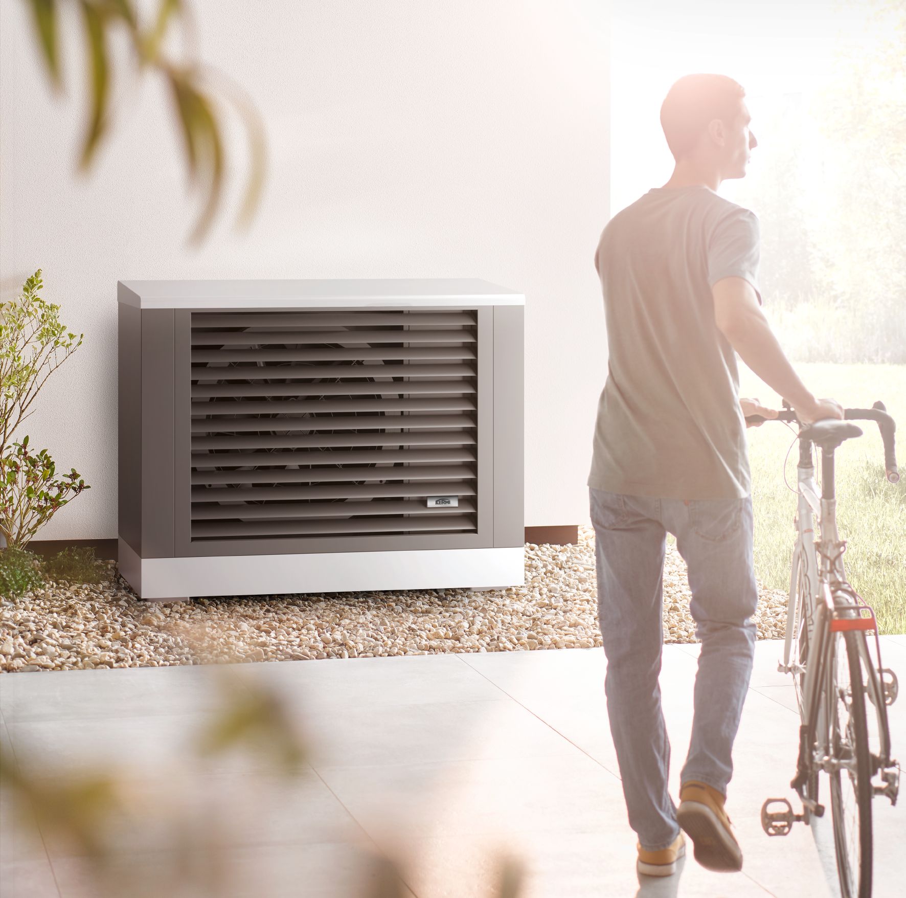 Die neueste Kermi Wärmepumpe x-change dynamic pro - intelligent und leise. (Bildquelle: Kermi GmbH)
