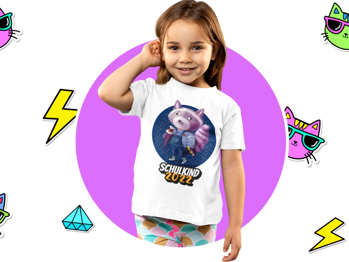 Foto: Schulkind Shirt 2022 von BLOOMINIC (Die Bildrechte liegen bei dem Verfasser der Mitteilung.)