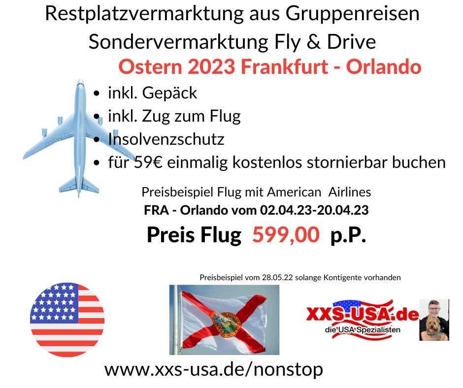 Flüge Ostern Florida 