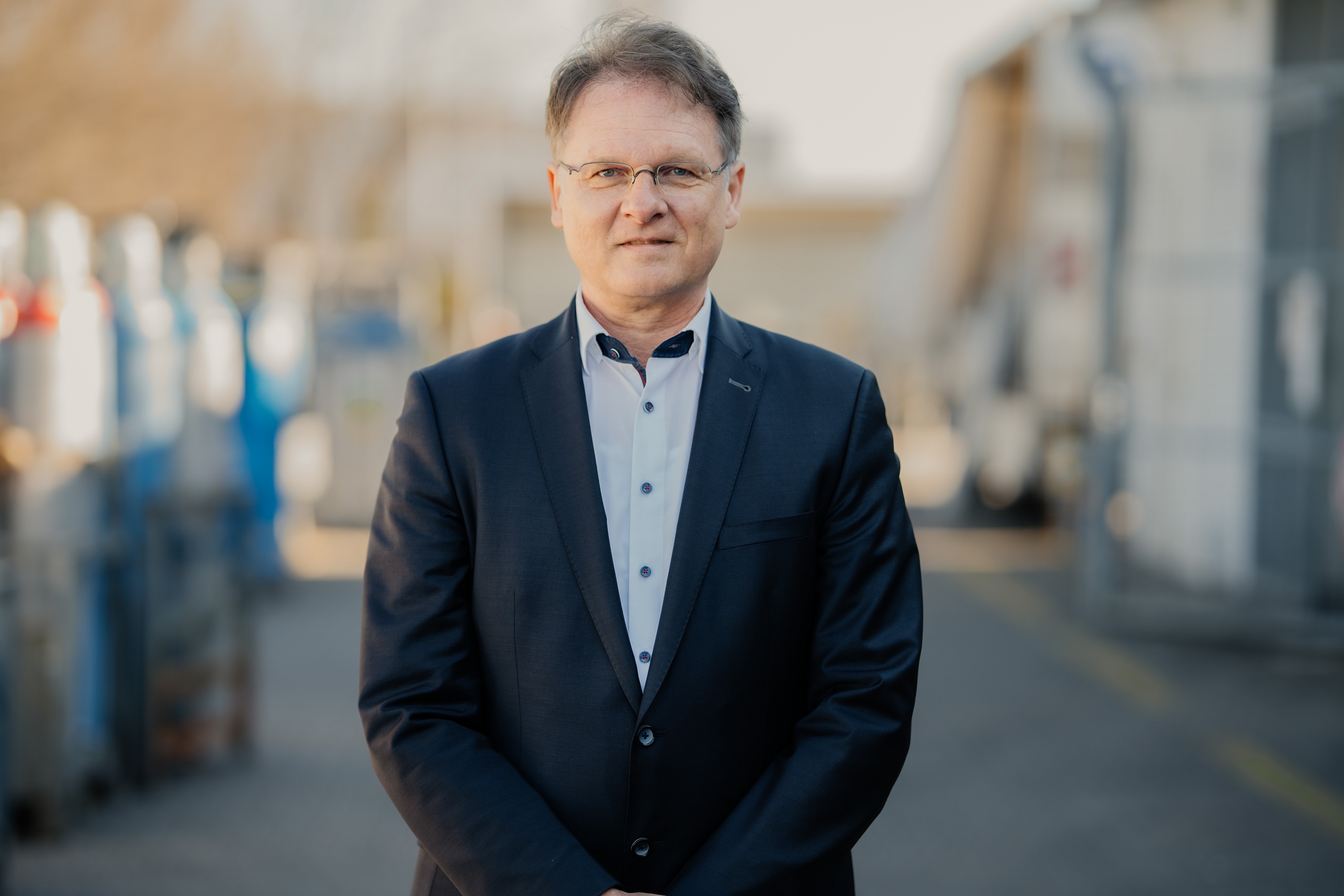 Wolfgang Steiner, Geschäftsführer der Air Liquide Electronics GmbH Wolfgang Steiner, Geschäftsführer der Air Liquide Electronics GmbH