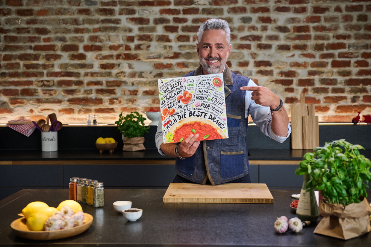Gustavo Gusto startet neue Werbekampagne mit Roland Trettl (Die Bildrechte liegen bei dem Verfasser der Mitteilung.)