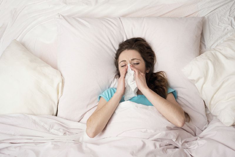 Allergien sorgen oft für schlaflose Nächte (Bildquelle: Fotograf: Halfpoint - Fotolia)