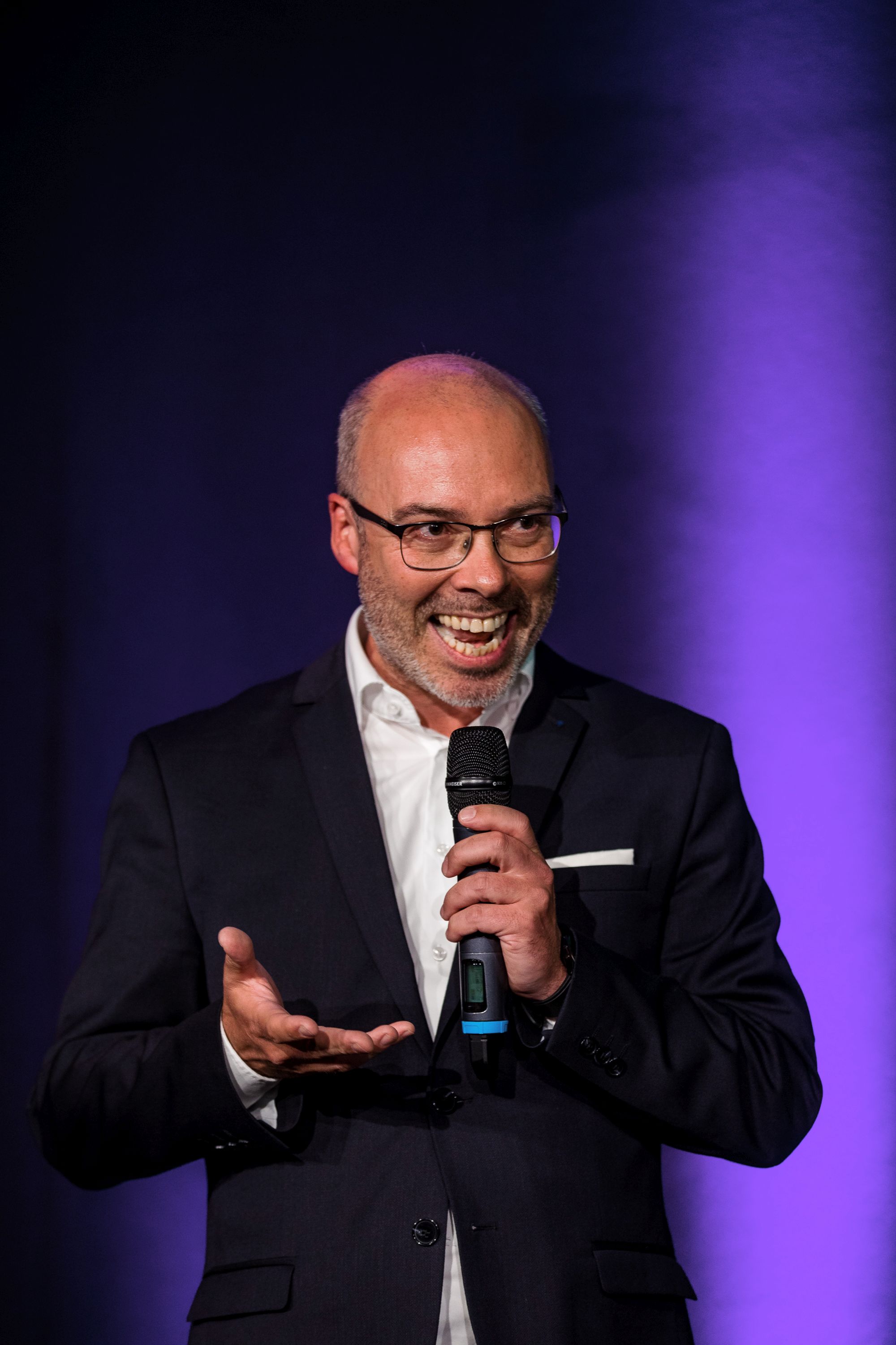 Michael Steffens begeistert die Teilnehmer, Foto: Dominik Pfau