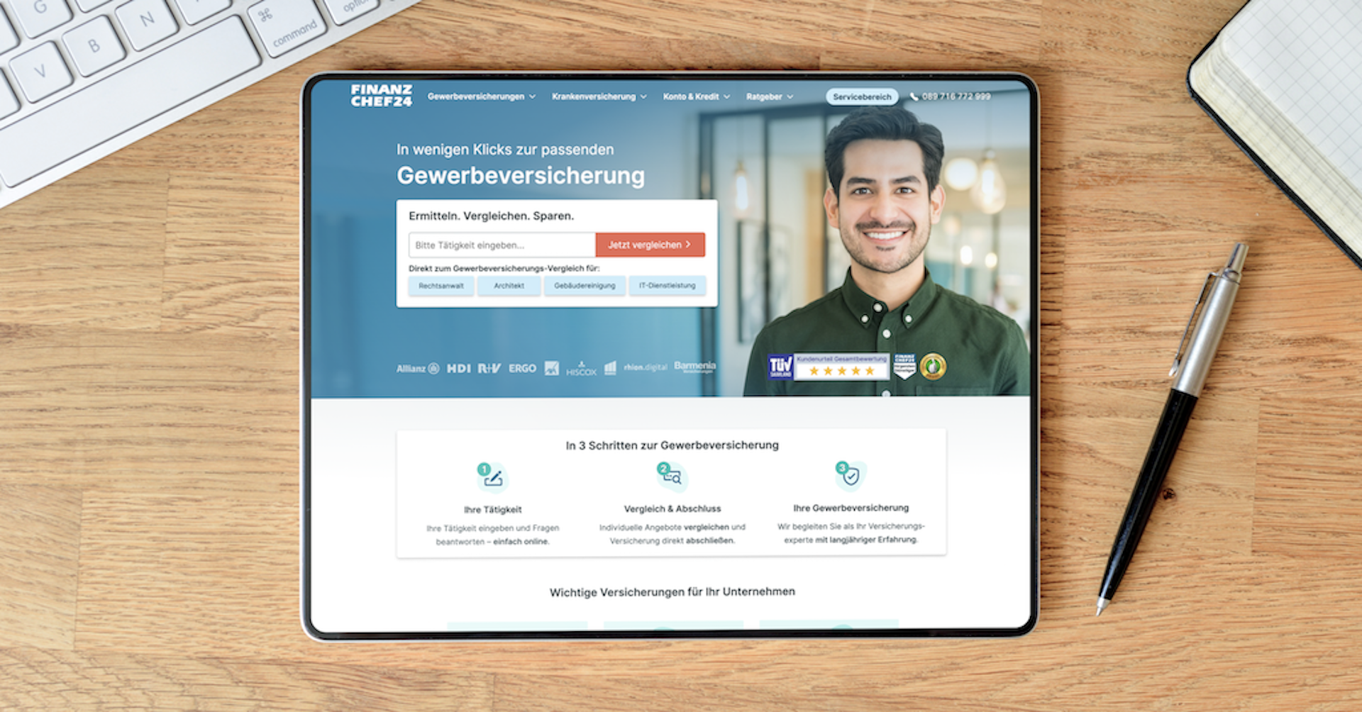 Finanzchef24_Gewerbeversicherung