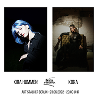 fem concerts im ART Stalker Berlin mit Kira Hummen + KOKA