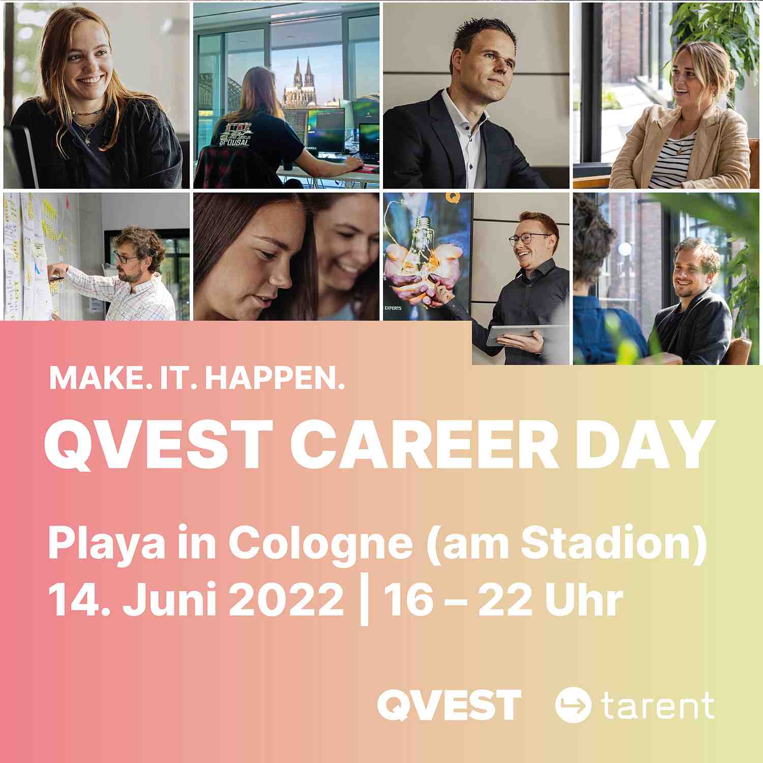 Qvest und tarent bieten Jobs in den Bereichen Softwareentwicklung, Medien und Digitalisierung (Die Bildrechte liegen bei dem Verfasser der Mitteilung.) Qvest und tarent bieten Jobs in den Bereichen Softwareentwicklung, Medien und Digitalisierung (Die Bildrechte liegen bei dem Verfasser der Mitteilung.)