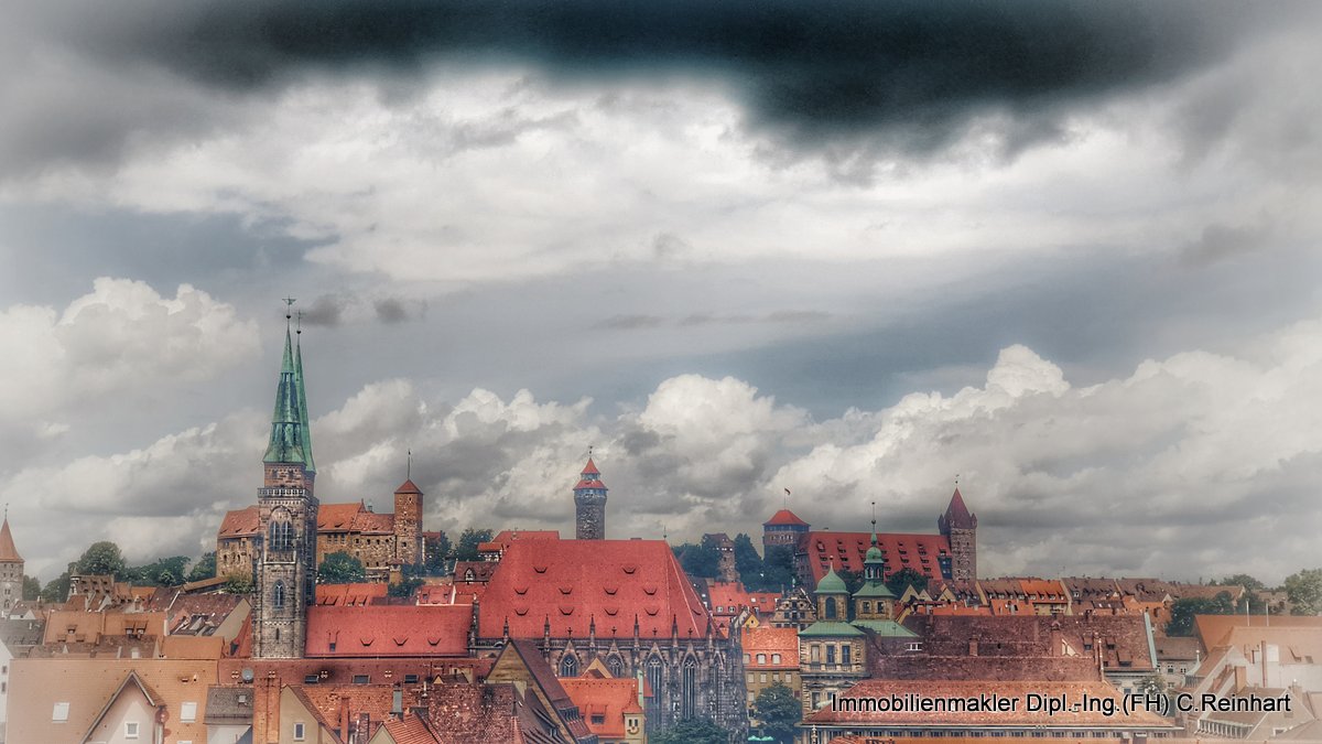 Metropolregion Nürnberg, Altstadt Nürnberg mit Burg (Die Bildrechte liegen bei dem Verfasser der Mitteilung.)