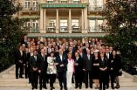 Die Mitglieder der deutschen EHMA-Sektion vor dem Brenners' Park Hotel Die Mitglieder der deutschen EHMA-Sektion vor dem Brenners' Park Hotel