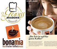 bonamia Kaffee jetzt auch in der Genussakademia Frankfurt bonamia Kaffee jetzt auch in der Genussakademia Frankfurt