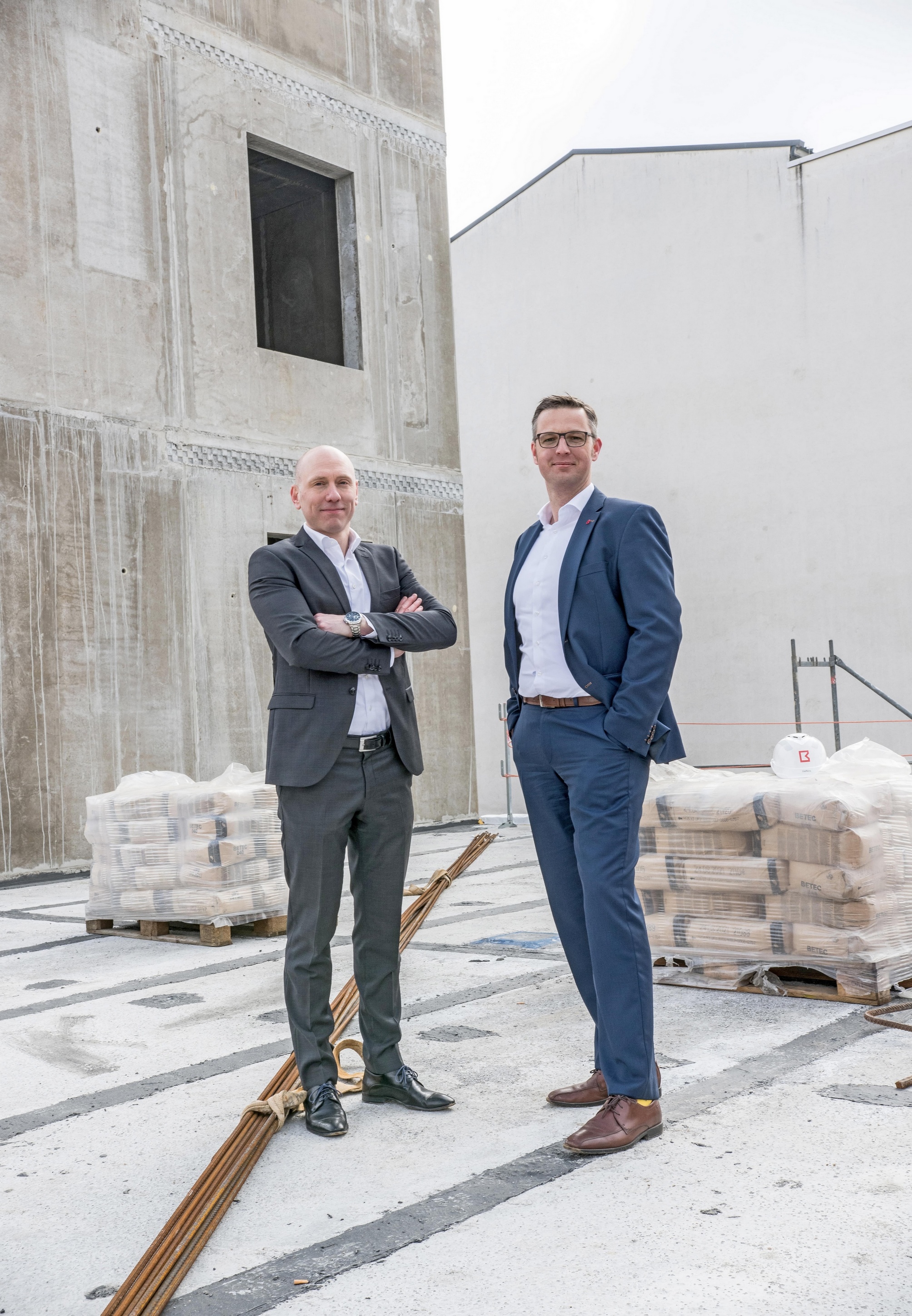 Christian Langenhövel und Frank Steffens sind Geschäftsführer der neu gegründeten Planungsgesellschaft Plansite. Foto: Brüninghoff