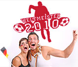Kleben wie ein Weltmeister mit Wandtattoos von http://www.klebefieber.de/ Kleben wie ein Weltmeister mit Wandtattoos von http://www.klebefieber.de/