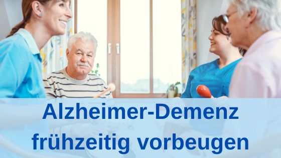 Alzheimer-Demenz frühzeitig vorbeugen (Die Bildrechte liegen bei dem Verfasser der Mitteilung.)