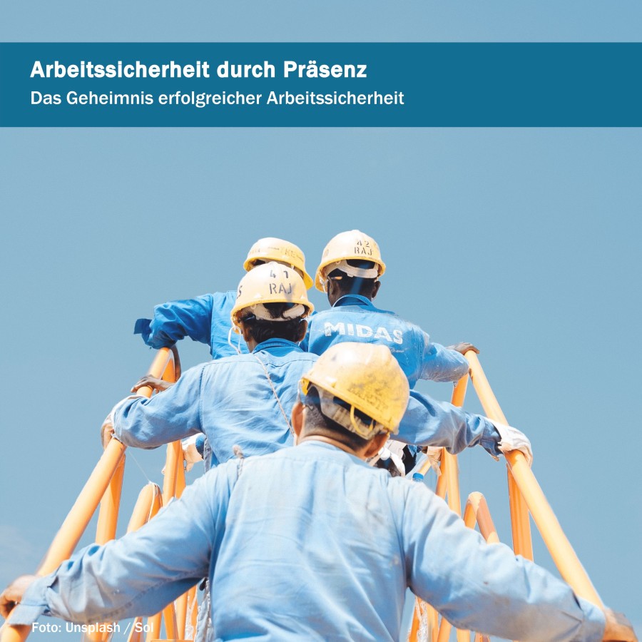 Arbeitssicherheit durch Präsenz (© Unsplash / Sol) Arbeitssicherheit durch Präsenz (© Unsplash / Sol)
