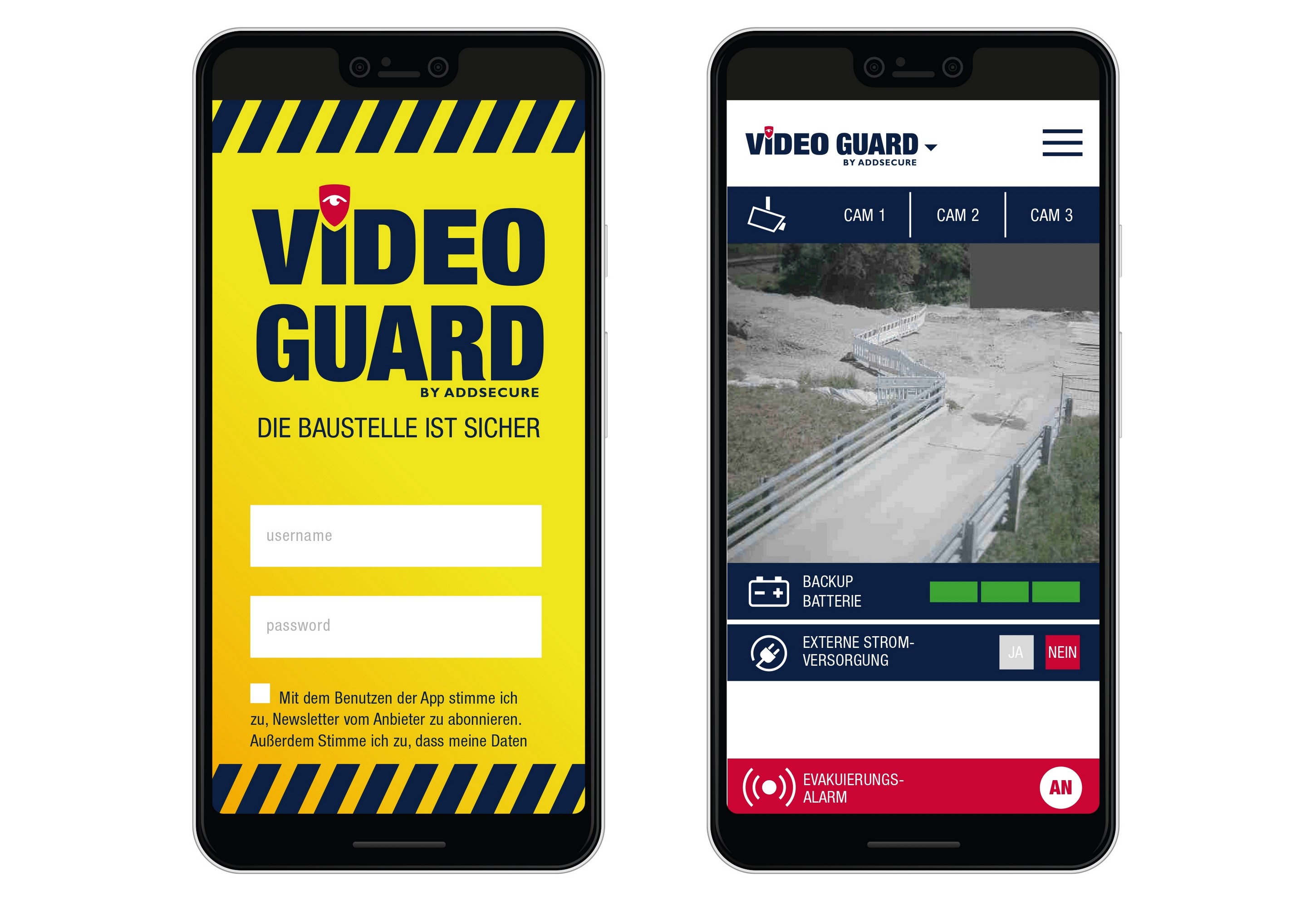 Mit der App Mit der App