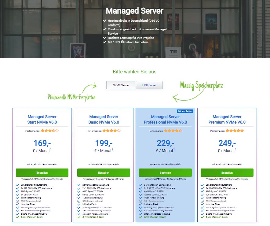 Managed Server für sorgenfreies Hosting (Die Bildrechte liegen bei dem Verfasser der Mitteilung.) Managed Server für sorgenfreies Hosting (Die Bildrechte liegen bei dem Verfasser der Mitteilung.)
